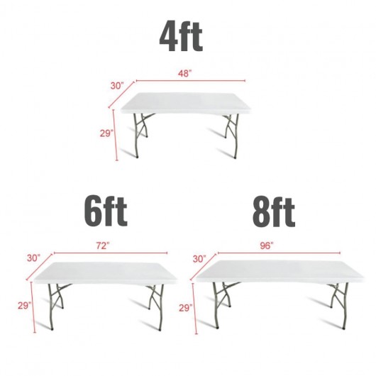 Fitted Tablecloths Sizing